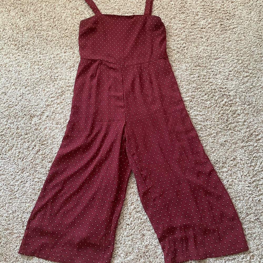 GB Maroon Jumpsuit